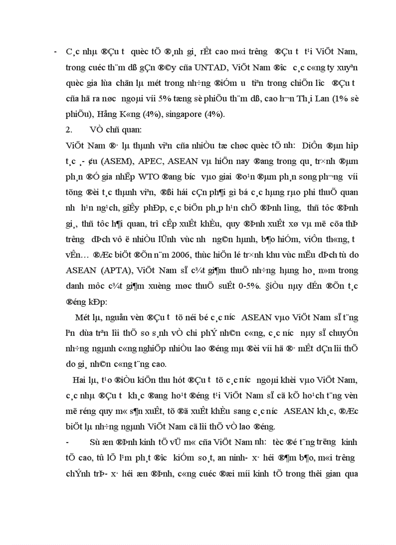 image for page Thực trạng thu hút FDI vào Việt Nam