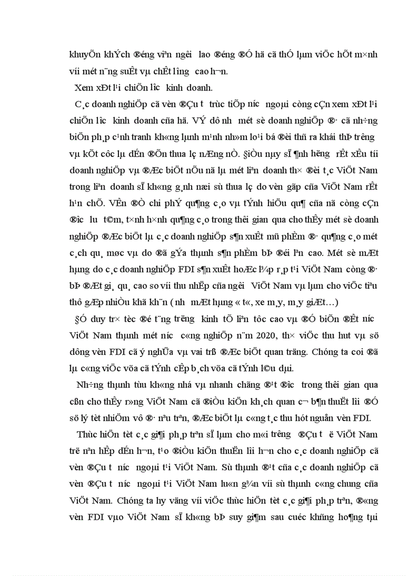 image for page Thực trạng thu hút FDI vào Việt Nam