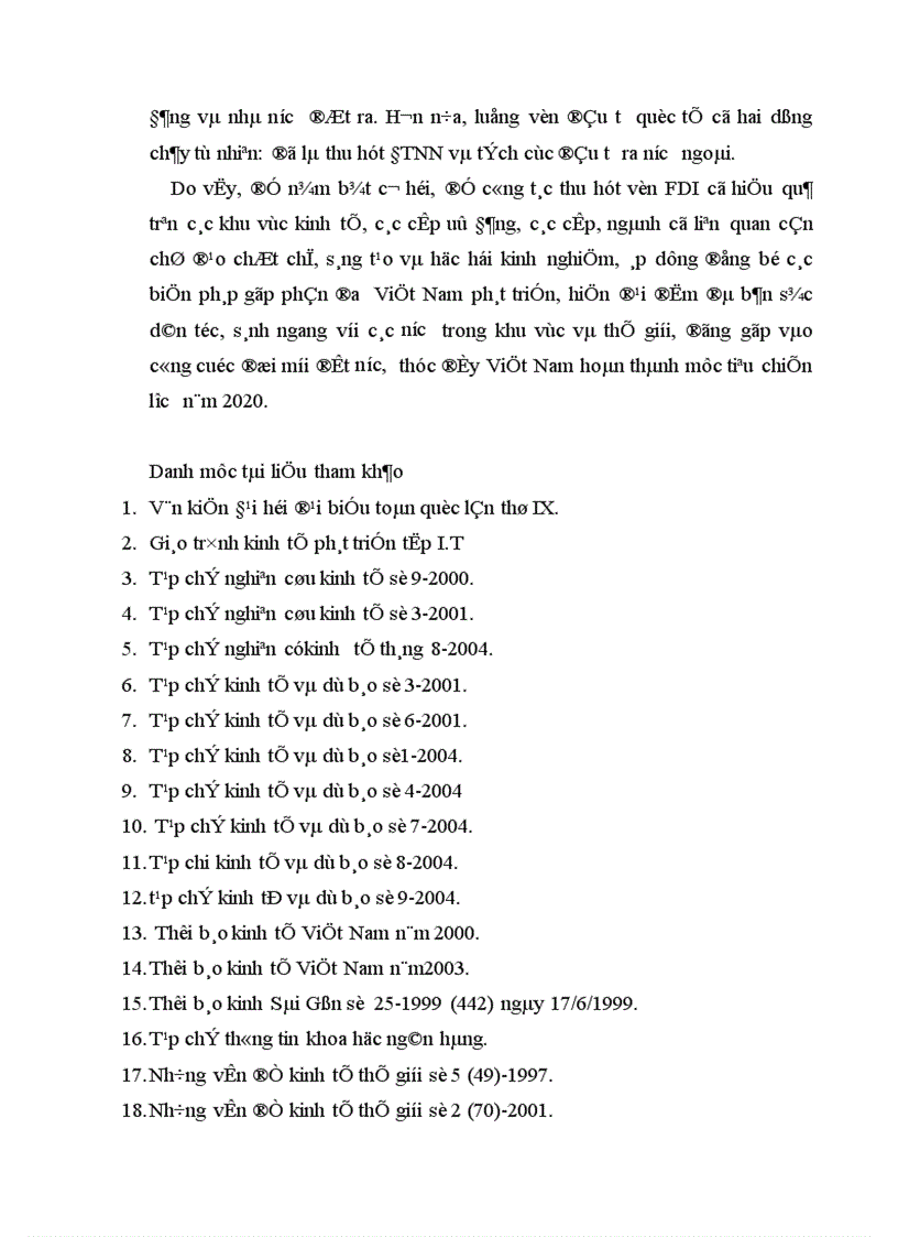 image for page Thực trạng thu hút FDI vào Việt Nam