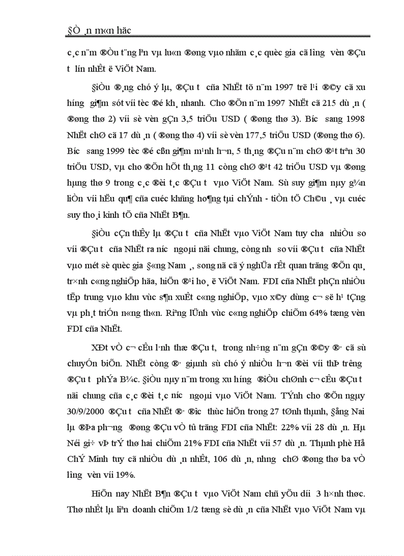 image for page Hoạt động đầu tư trực tiếp nước ngoài của Nhật Bản vào Việt Nam