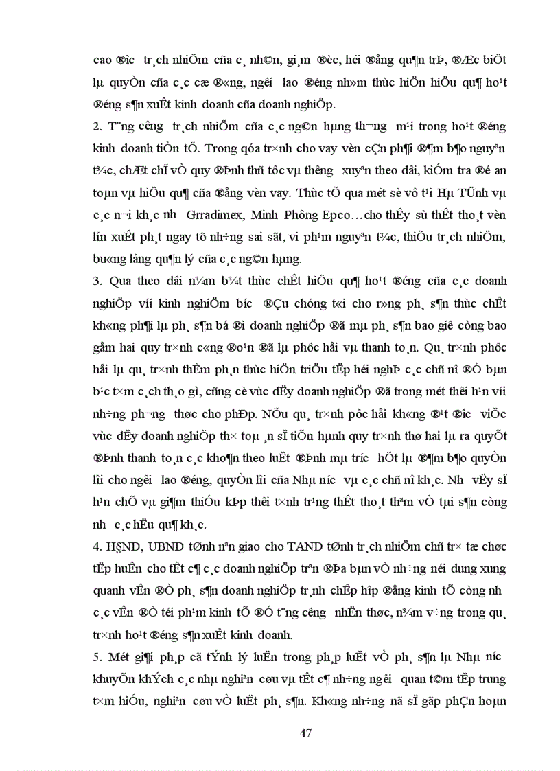 image for page Một số vấn đề cơ bản về lý luận và thực tiễn thi hành của pháp luật phá sản doanh nghiệp Việt Nam