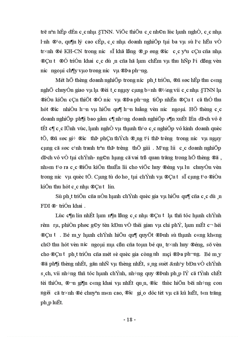 image for page Thực trạng và giải pháp để huy động và sử dụng có hiệu quả nguồn đầu tư của nước ngoài vào nước ta
