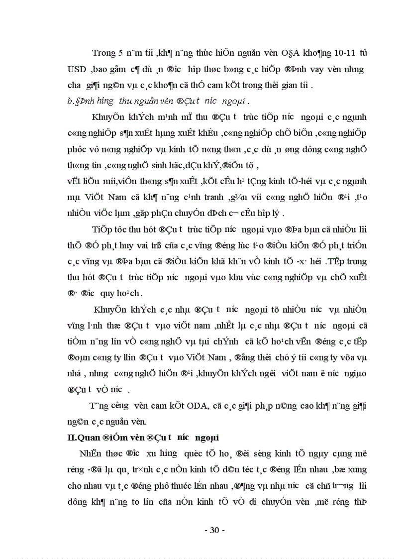 image for page Thực trạng và giải pháp để huy động và sử dụng có hiệu quả nguồn đầu tư của nước ngoài vào nước ta