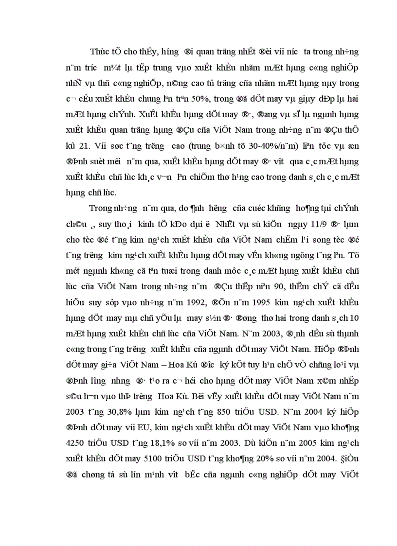 image for page Tăng cường công tác xúc tiến xuất khẩu hàng dệt may của Việt Nam