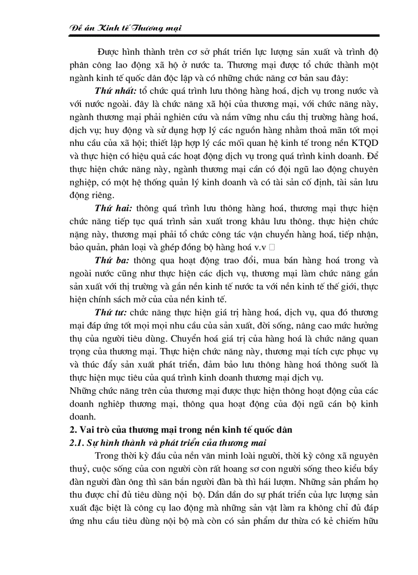 image for page Thương mại nước ta sau hai mươi năm đổi mới