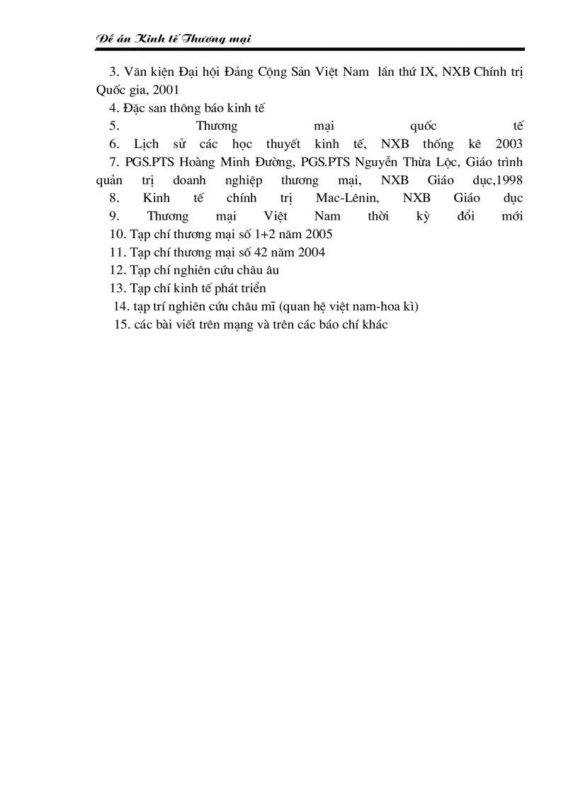 image for page Thương mại nước ta sau hai mươi năm đổi mới