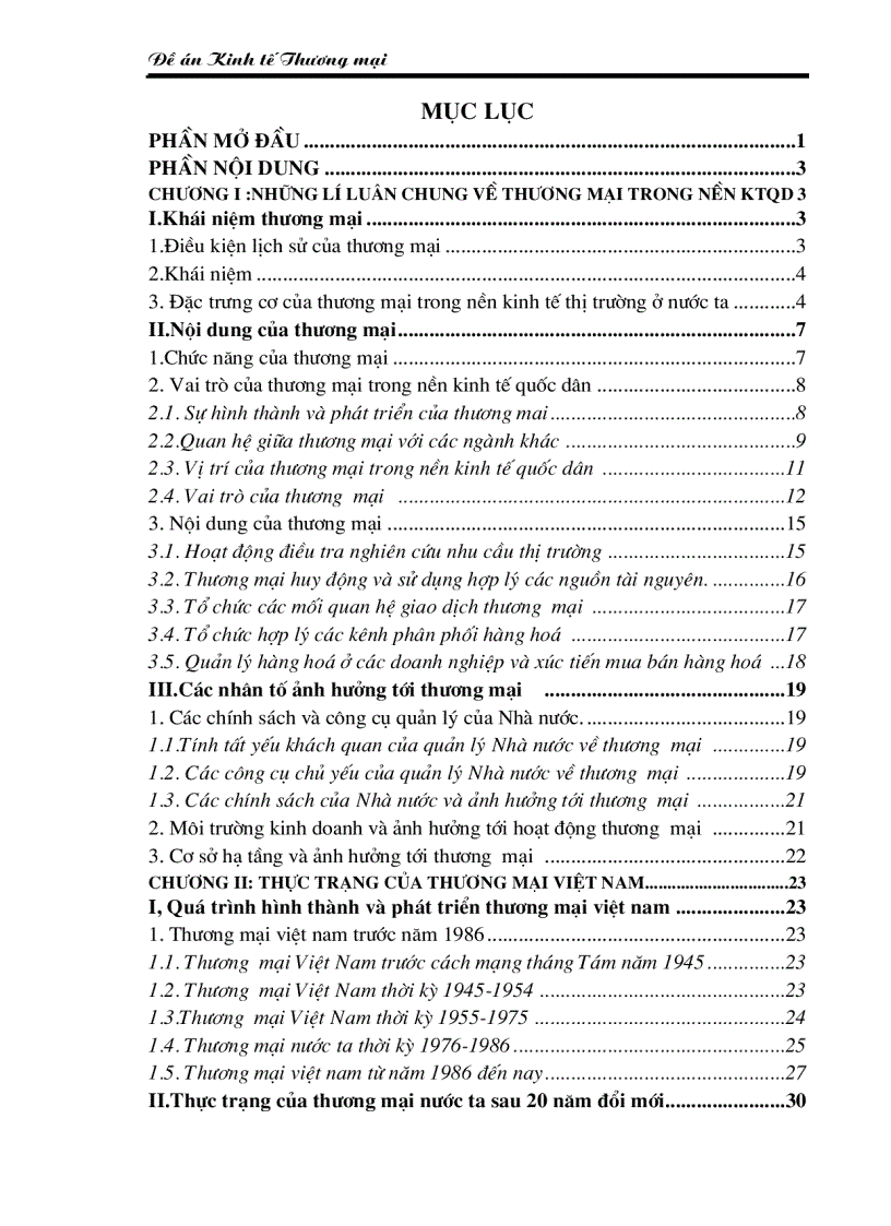 image for page Thương mại nước ta sau hai mươi năm đổi mới