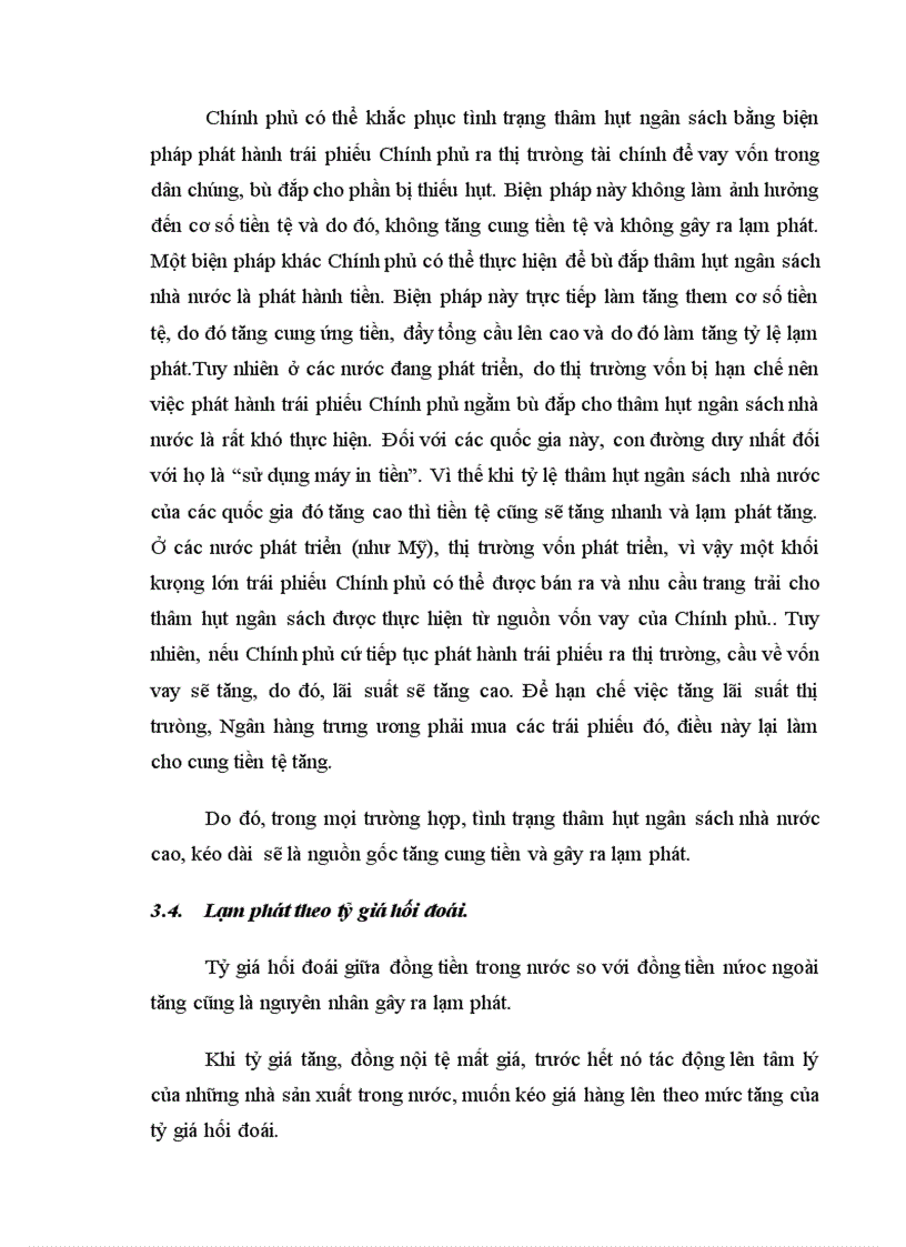 image for page Lạm phát và tăng trưởng kinh tế