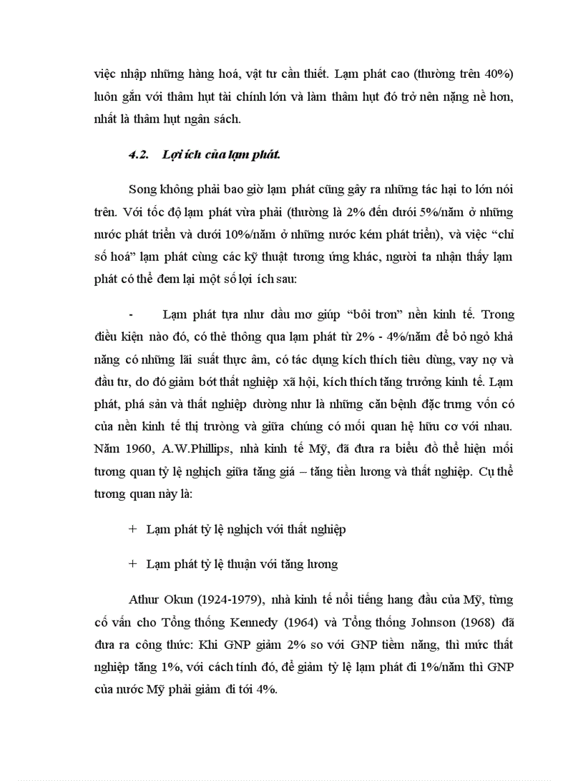 image for page Lạm phát và tăng trưởng kinh tế