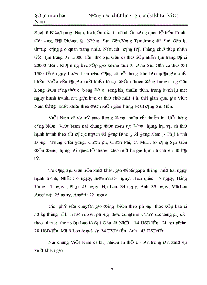 image for page Nâng cao chất lượng gạo xuất khẩu ở Việt Nam