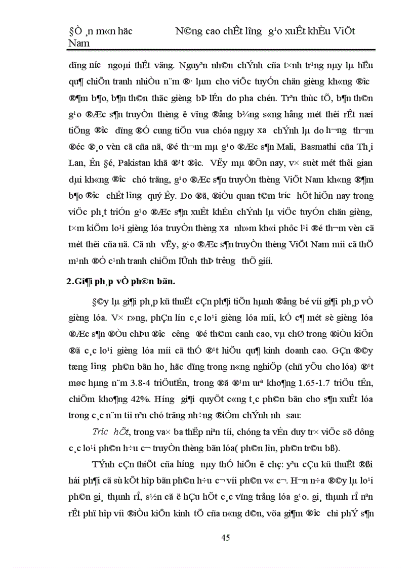 image for page Nâng cao chất lượng gạo xuất khẩu ở Việt Nam