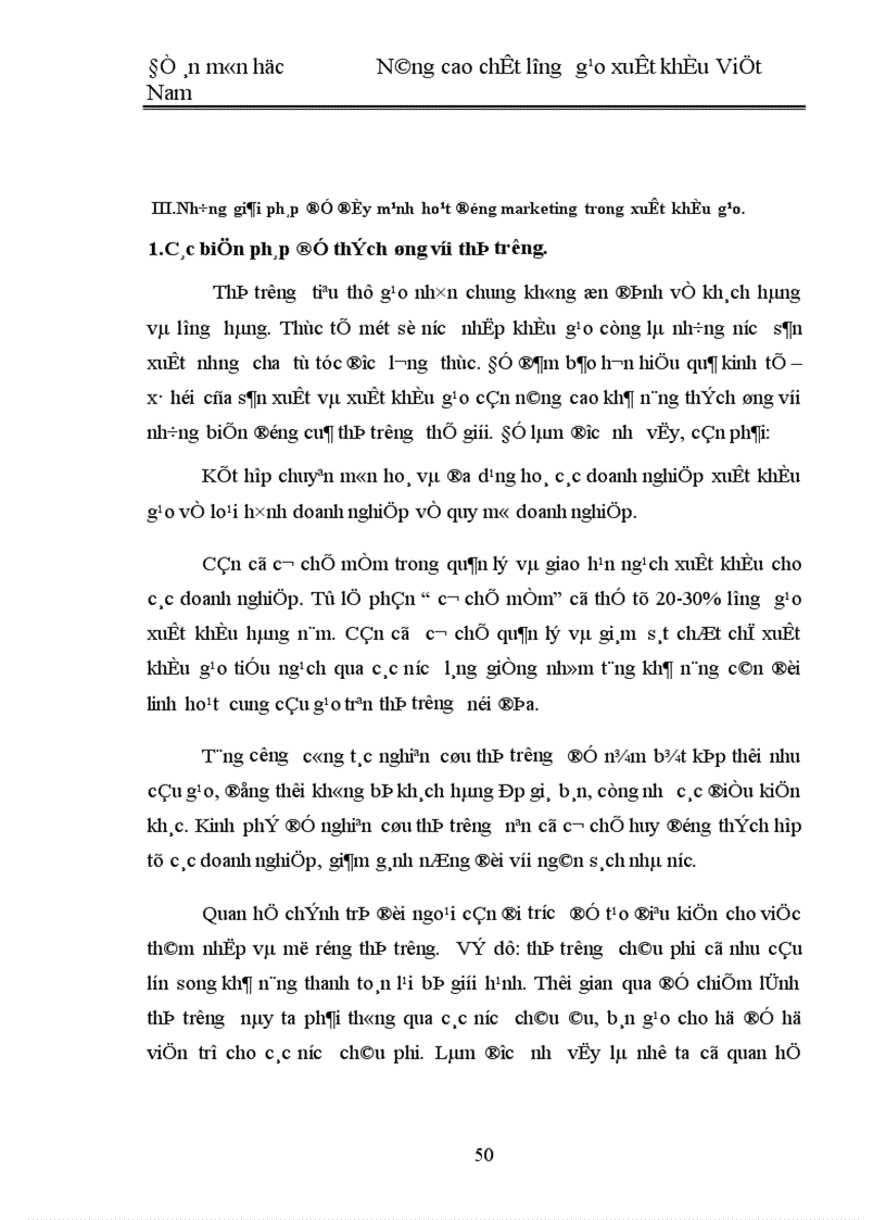 image for page Nâng cao chất lượng gạo xuất khẩu ở Việt Nam