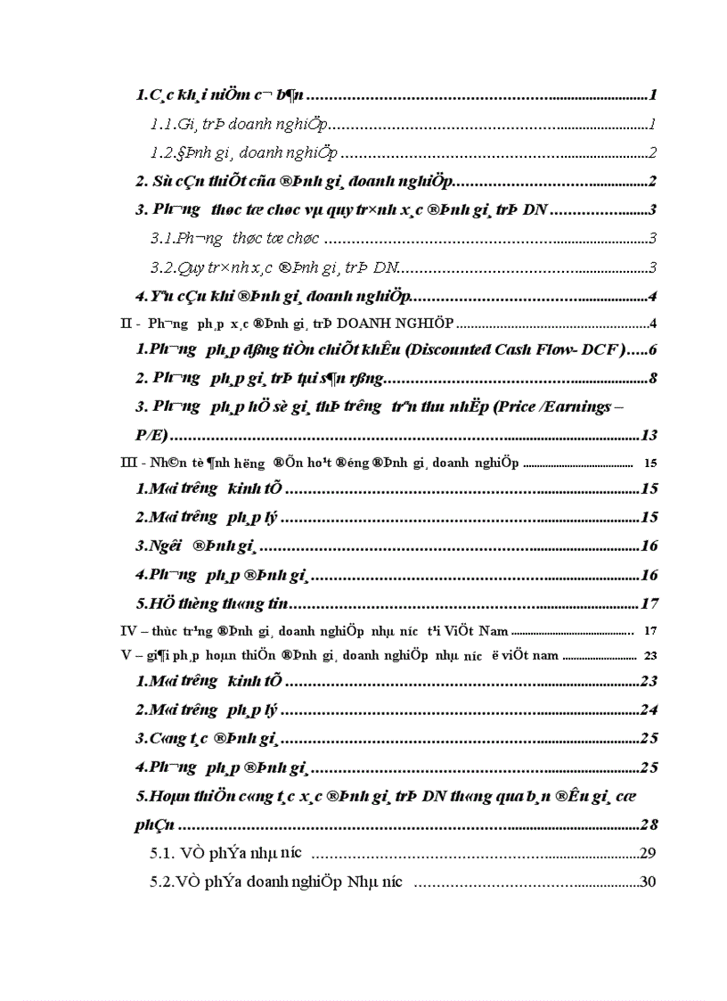 image for page Xác định giá trị DN