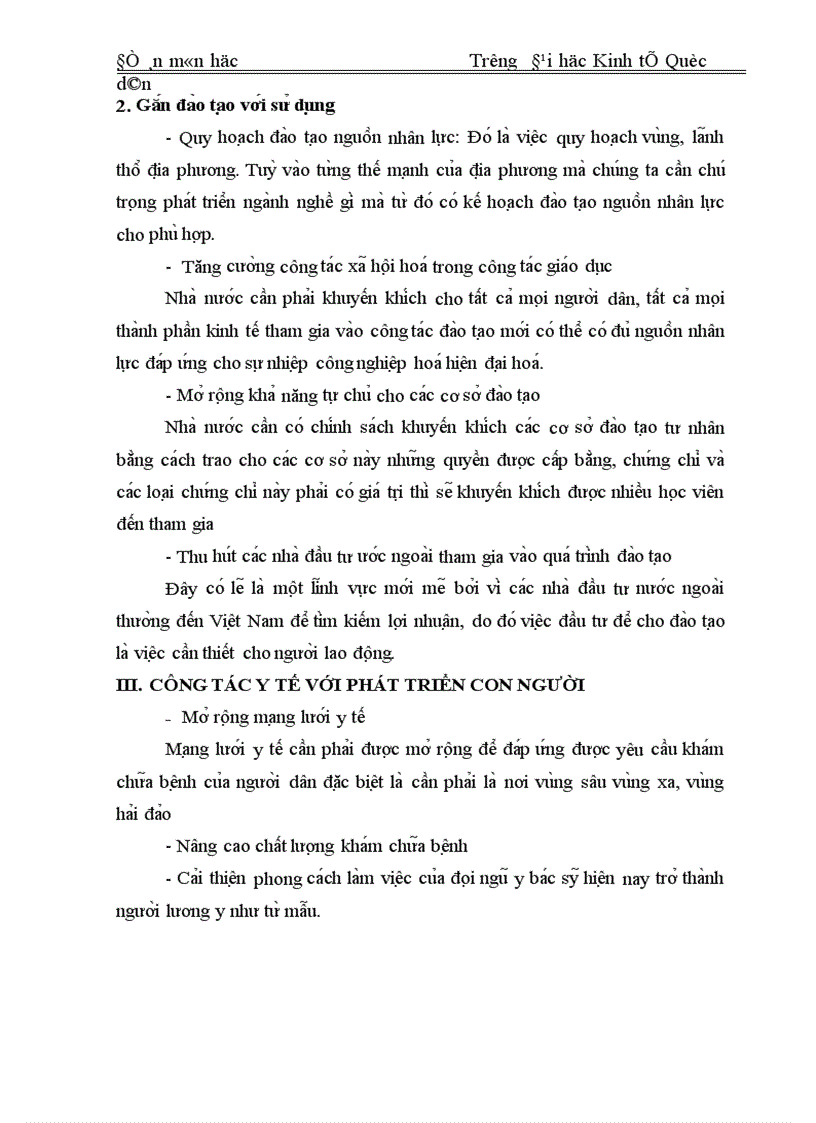 image for page Vai trò của yếu tố con người và các giải pháp nhằm phát huy vai trò con người trong thời kỳ CNH, HĐH