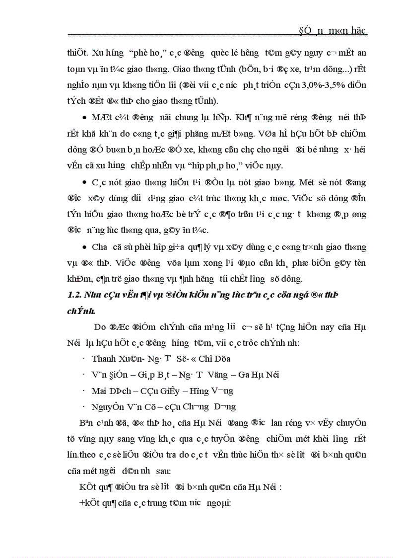 image for page Kế hoạch đầu tư phát triển giao thông vận tải Thủ đô dến năm 2010