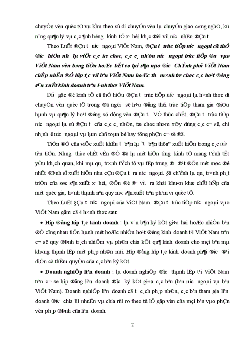 image for page Hiệu quả nguồn vốn FDI