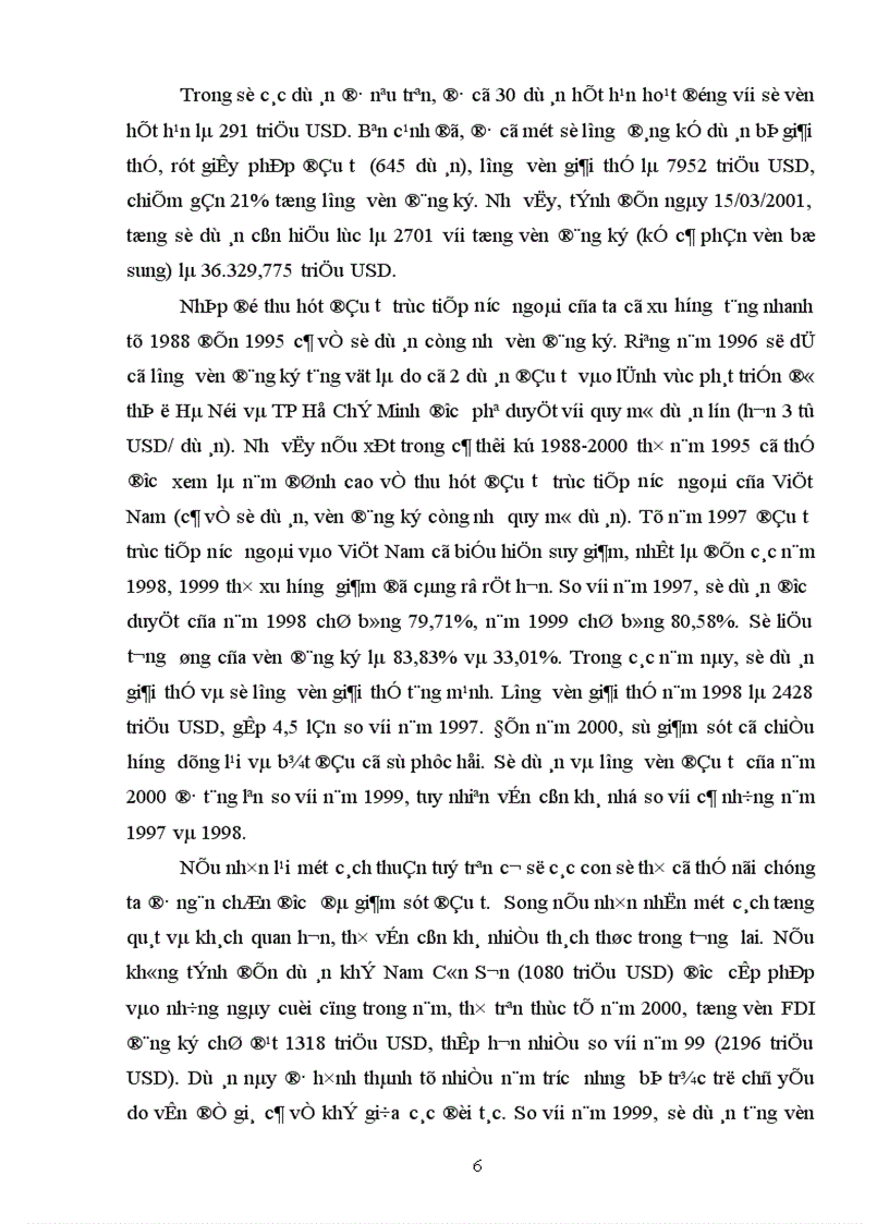 image for page Hiệu quả nguồn vốn FDI