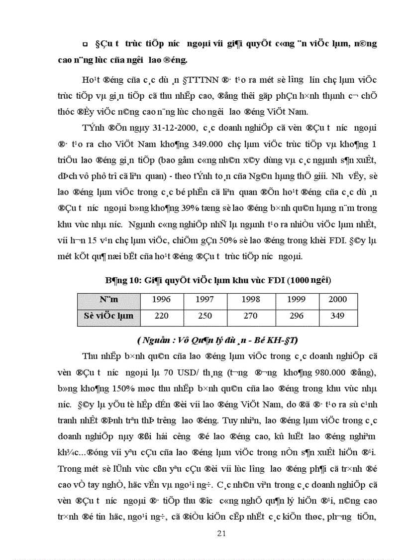 image for page Hiệu quả nguồn vốn FDI