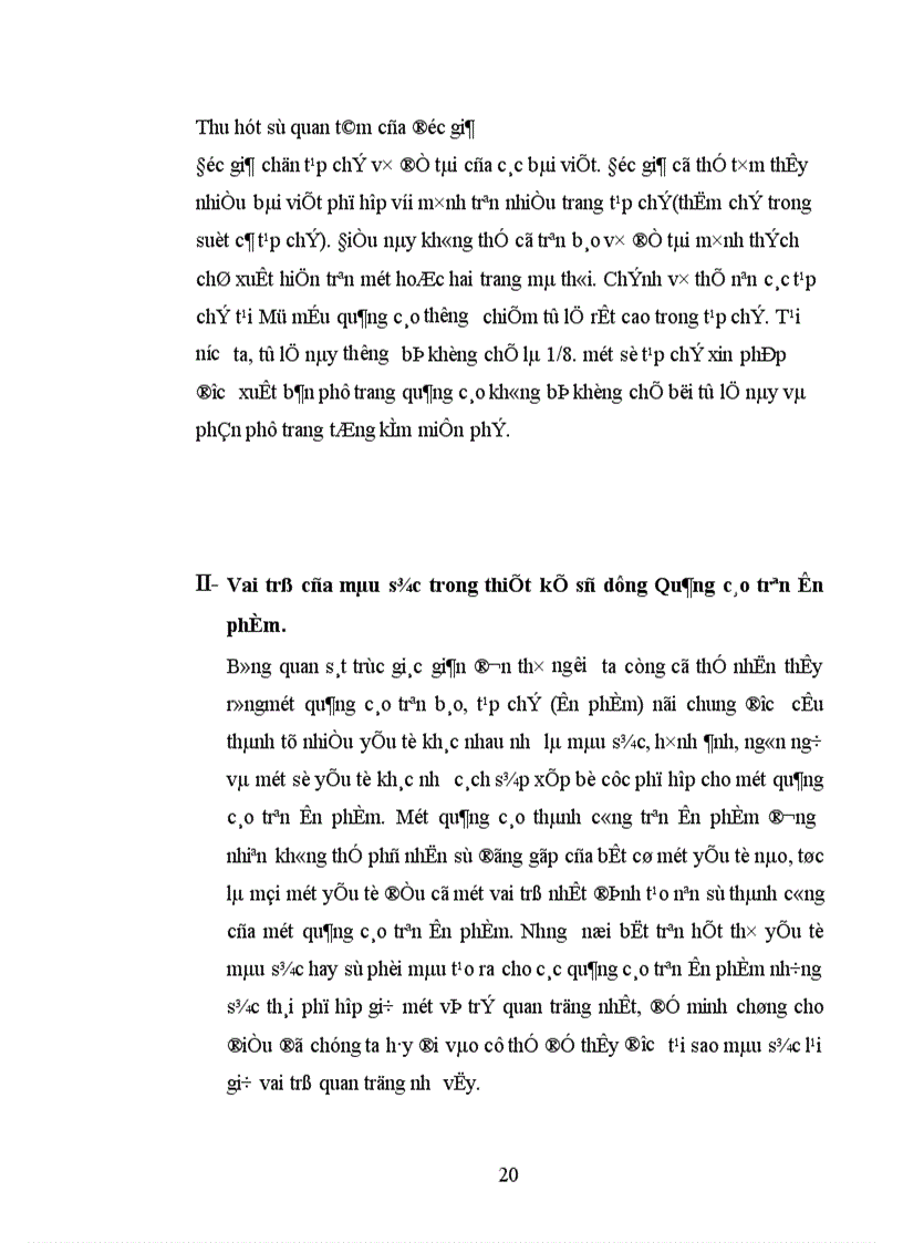 image for page Vai trò của sự phối màu trong việc thiết kế Quảng cáo trên ấn phẩm tại thị trường Hà Nội