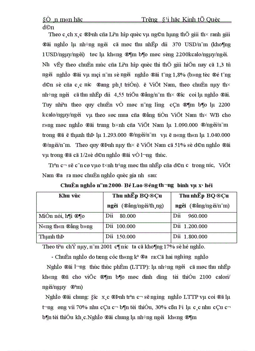 image for page Mối quan hệ giữa tăng trưởng và xoá đói giảm nghèo trong quá trình phát triển kinh tế ởViệt nam
