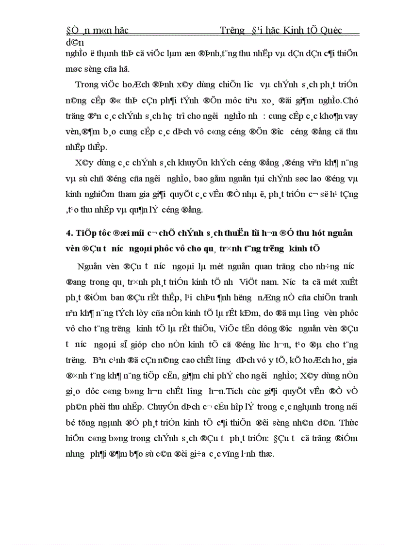 image for page Mối quan hệ giữa tăng trưởng và xoá đói giảm nghèo trong quá trình phát triển kinh tế ởViệt nam