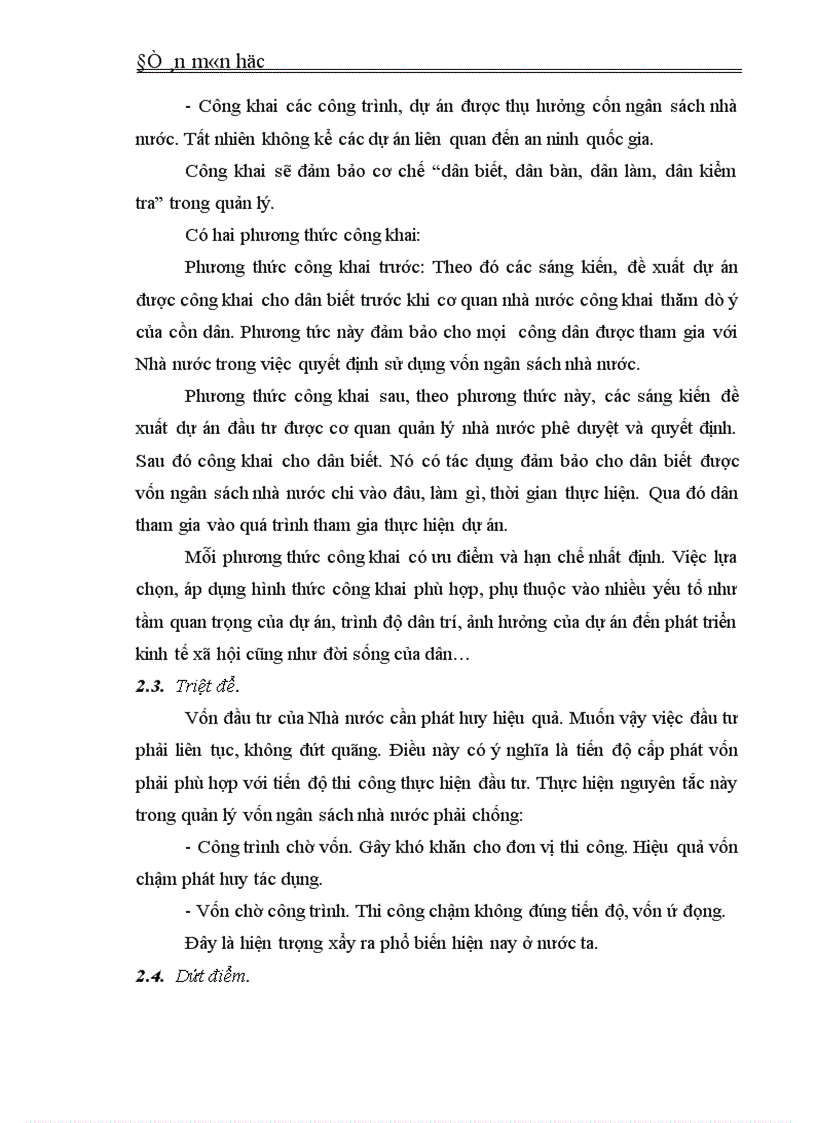 image for page Giải pháp sử dụng có hiệu quả nguồn vốn đầu tư từ ngân sách nhà nước (2006- 2010)