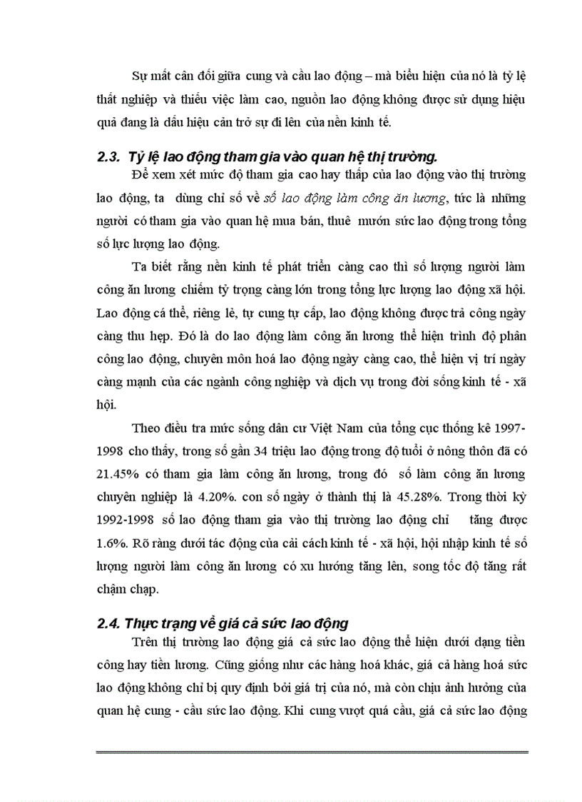 image for page Thực trạng dân số ảnh hưởng tới thị trường lao động trong tiến trình hội nhập kinh tế quốc tế