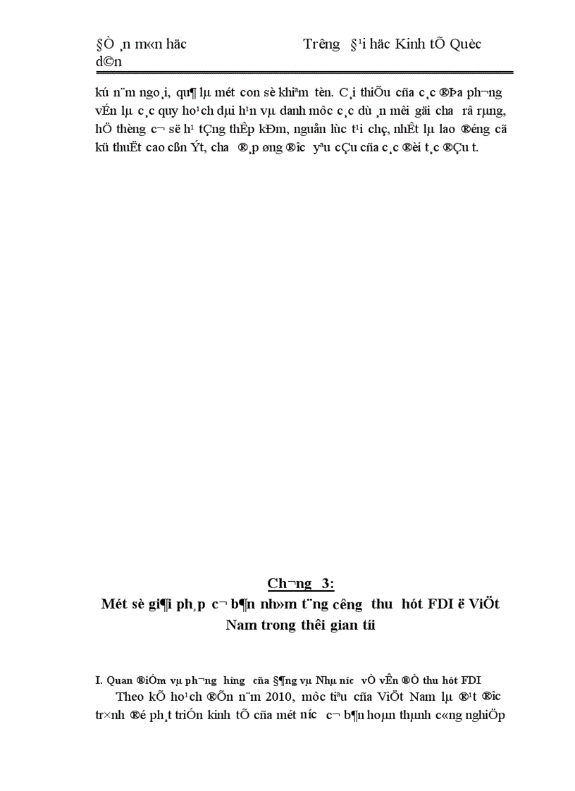 image for page Tình hình thu hút vốn đầu tư trực tiếp nước ngoài ở Việt Nam từ 1988 đến nay và một số giải pháp cơ bản