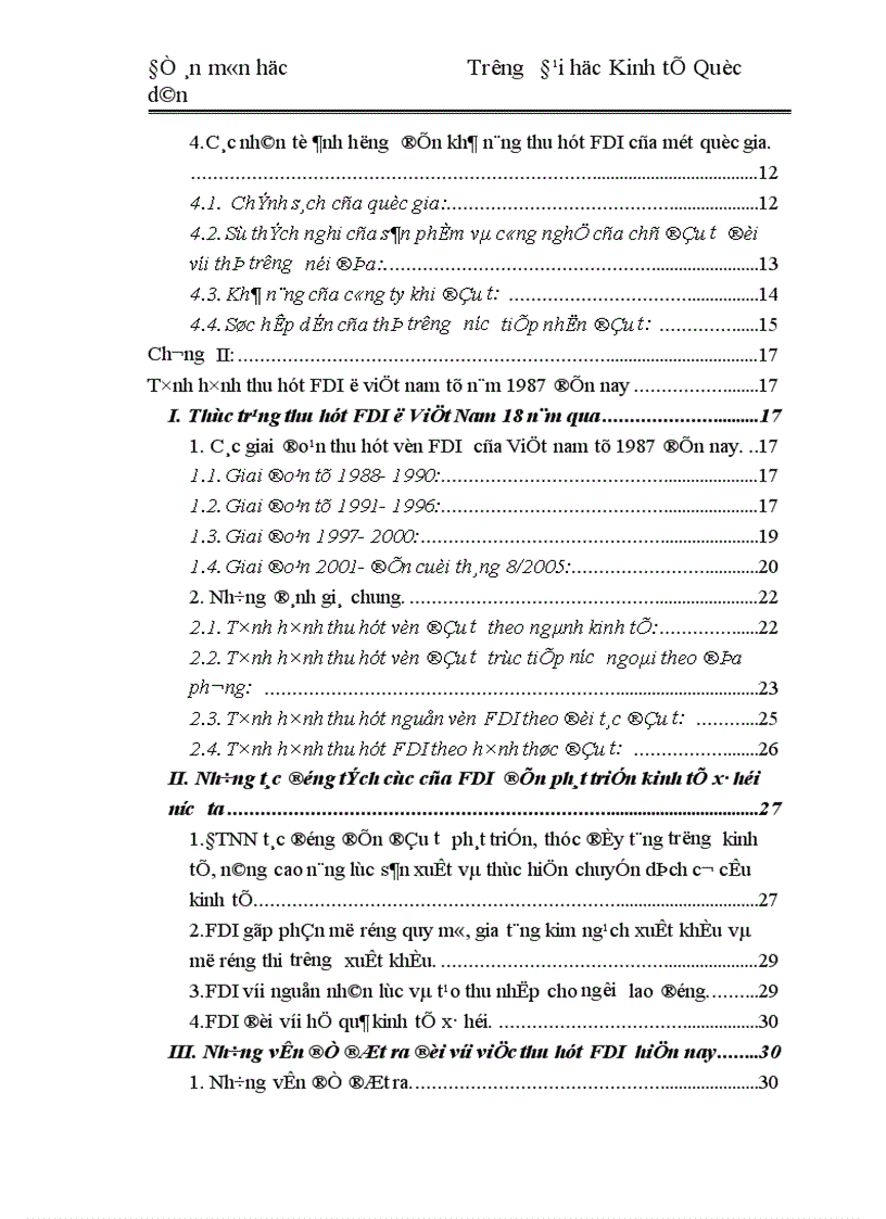 image for page Tình hình thu hút vốn đầu tư trực tiếp nước ngoài ở Việt Nam từ 1988 đến nay và một số giải pháp cơ bản