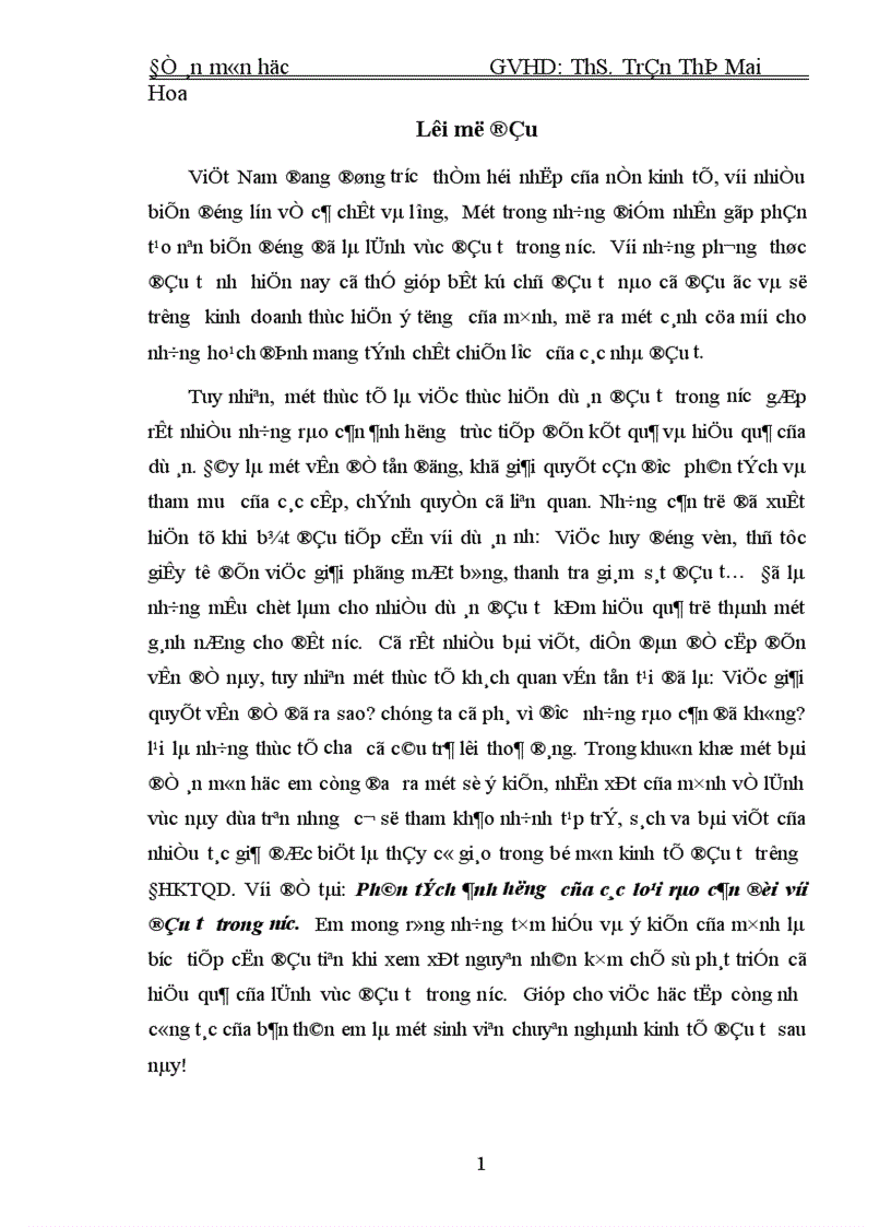 image for page Phân tích ảnh hưởng của các loại rào cản đối với đầu tư trong nước