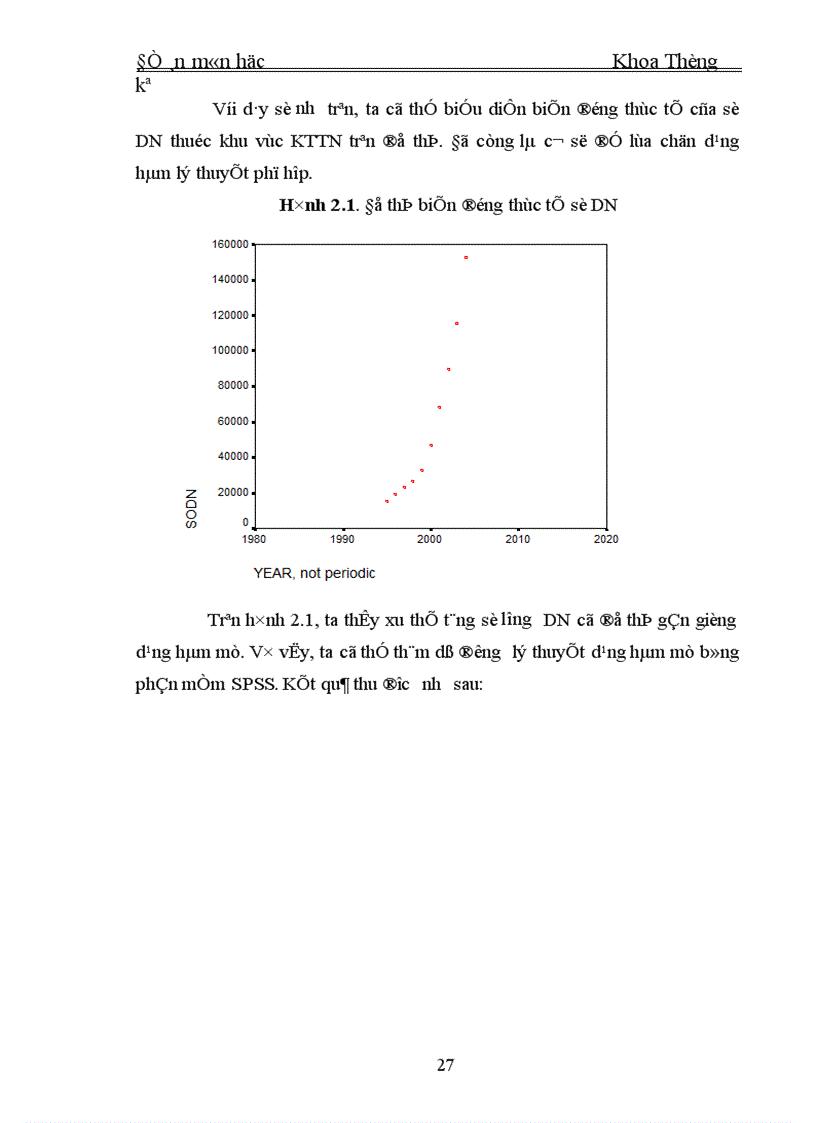 image for page Vận dụng phương pháp dãy số thời gian để phân tích sự tăng trưởng của khu vực kinh tế tư nhân ở Việt Nam