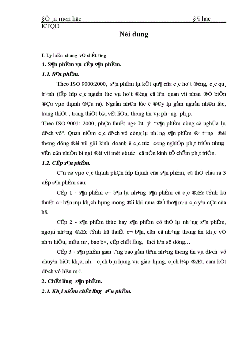 image for page Quản lý chất lượng trong tổ chức