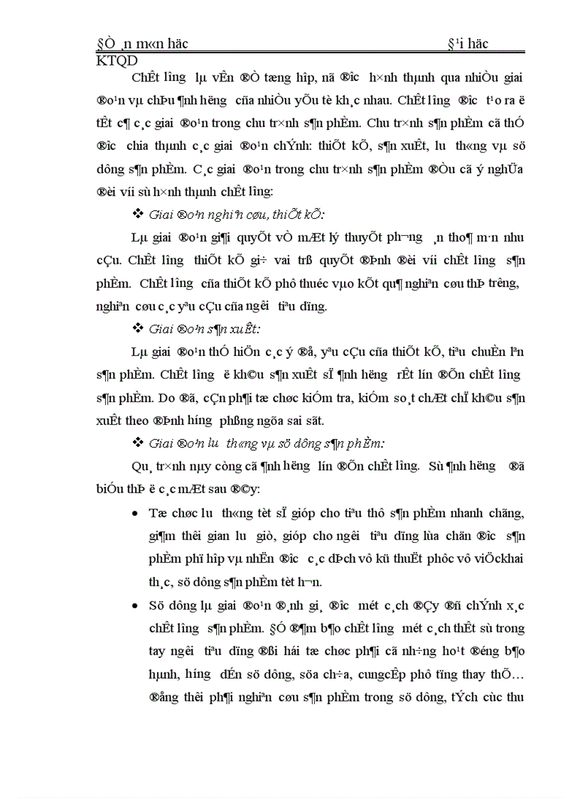 image for page Quản lý chất lượng trong tổ chức