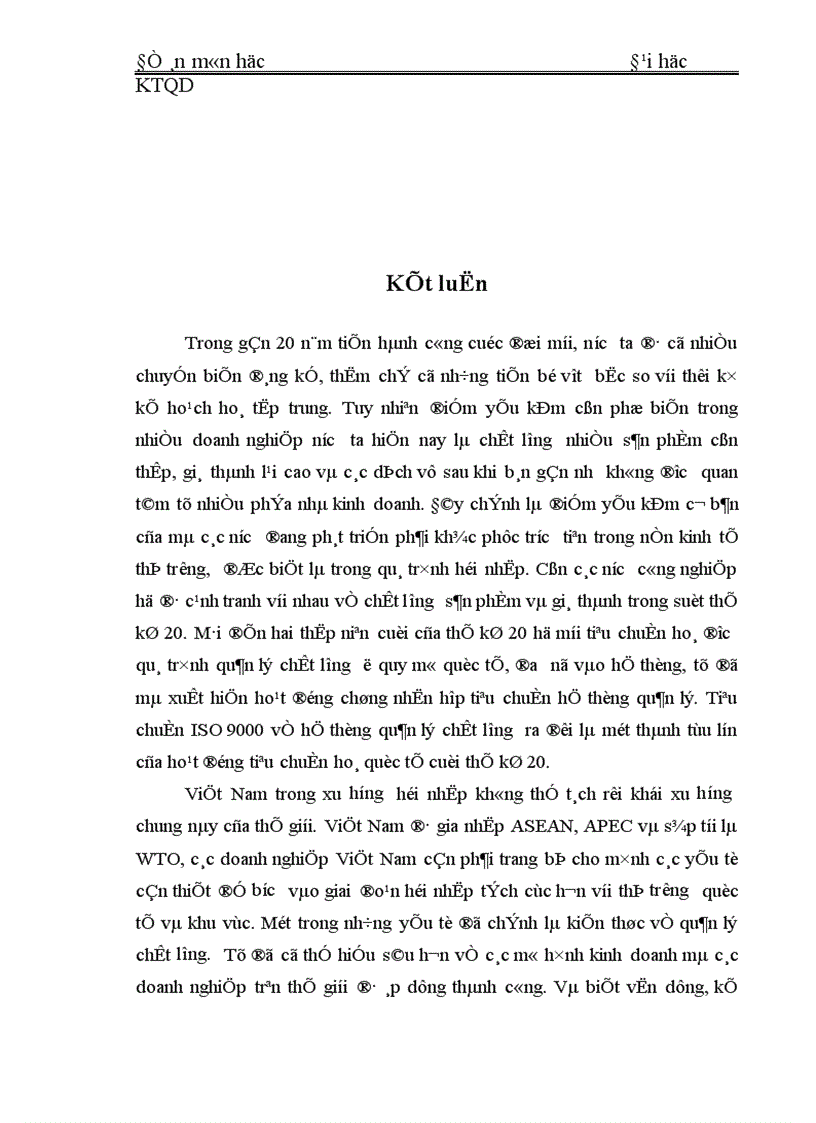 image for page Quản lý chất lượng trong tổ chức