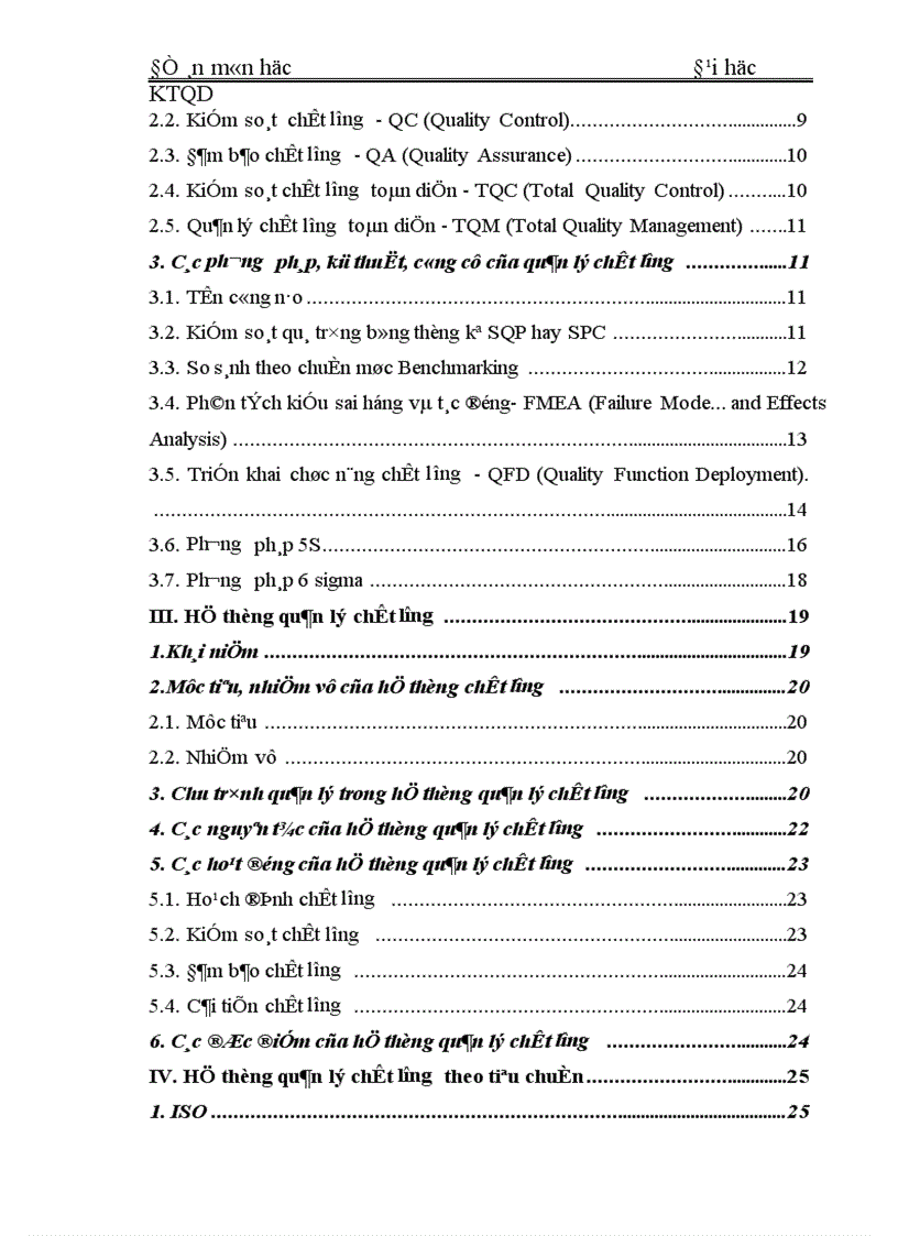 image for page Quản lý chất lượng trong tổ chức