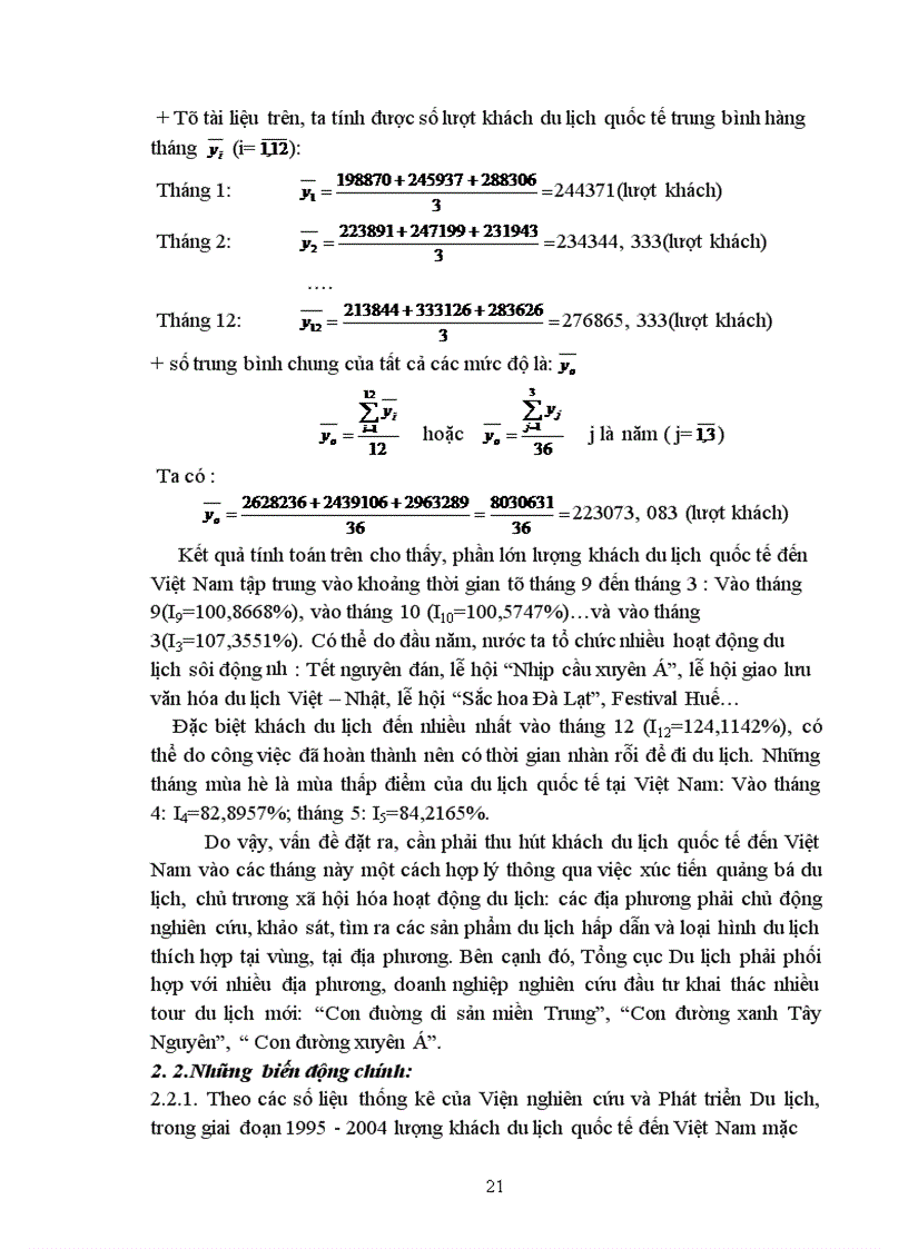 image for page Nghiên cứu những xu hướng biến động của thị trường khách du lịch quốc tế đến Việt Nam giai đoạn 1995 – 2004