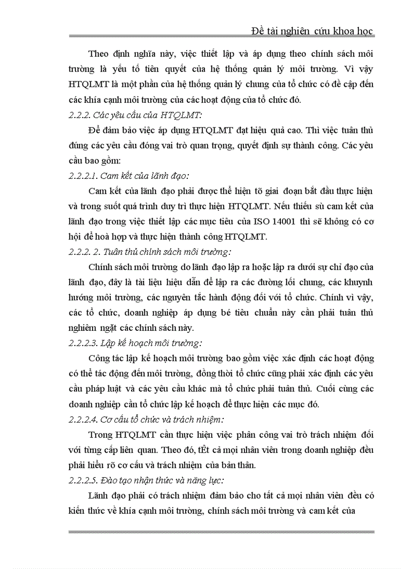 image for page Quản lý môi trường