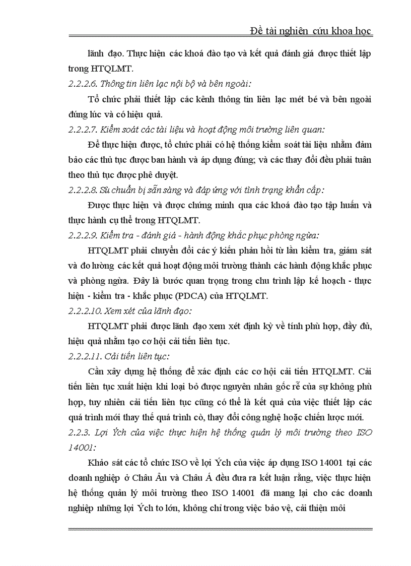 image for page Quản lý môi trường