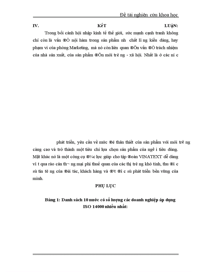 image for page Quản lý môi trường