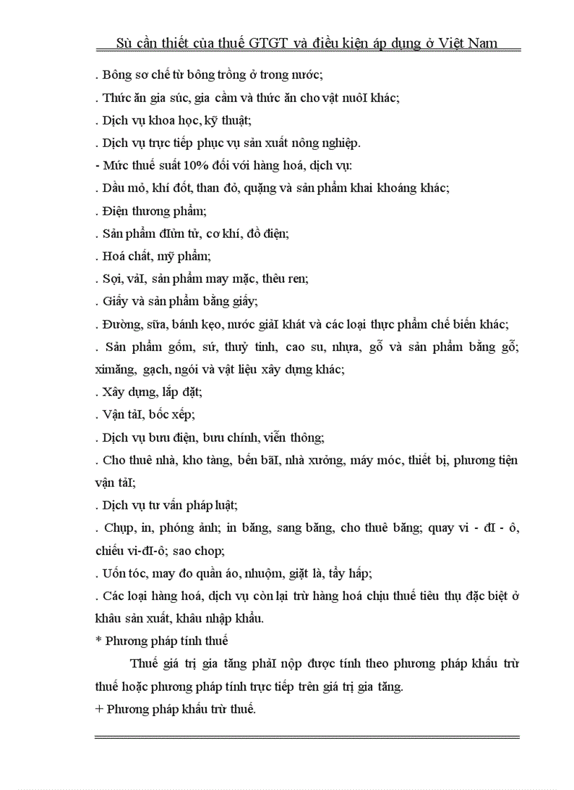 image for page Sự cần thiết và đIều kiện áp dụng thuế giá trị gia tăng ở việt nam