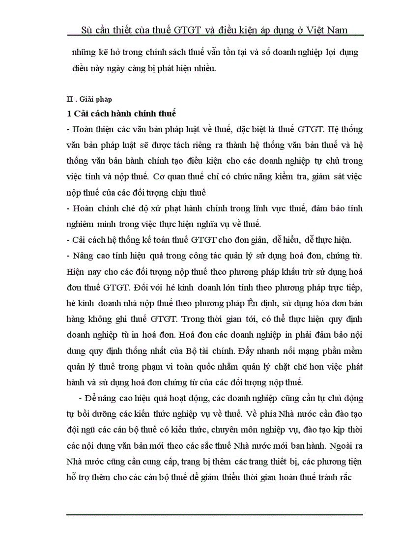 image for page Sự cần thiết và đIều kiện áp dụng thuế giá trị gia tăng ở việt nam
