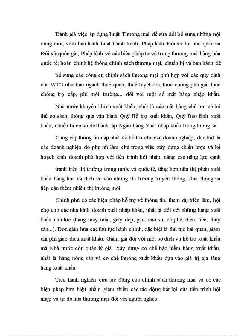 image for page Đánh giá những bất cập của chính sách thương mại của Việt Nam trong điều kiện gia nhập tổ chức thương mại và đề xuất giải pháp