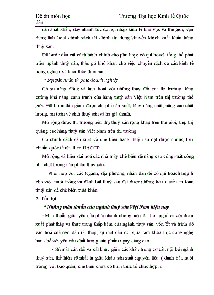 image for page Một số vấn đề lý luận về đẩy mạnh xuất khẩu thuỷ sản của Việt Nam