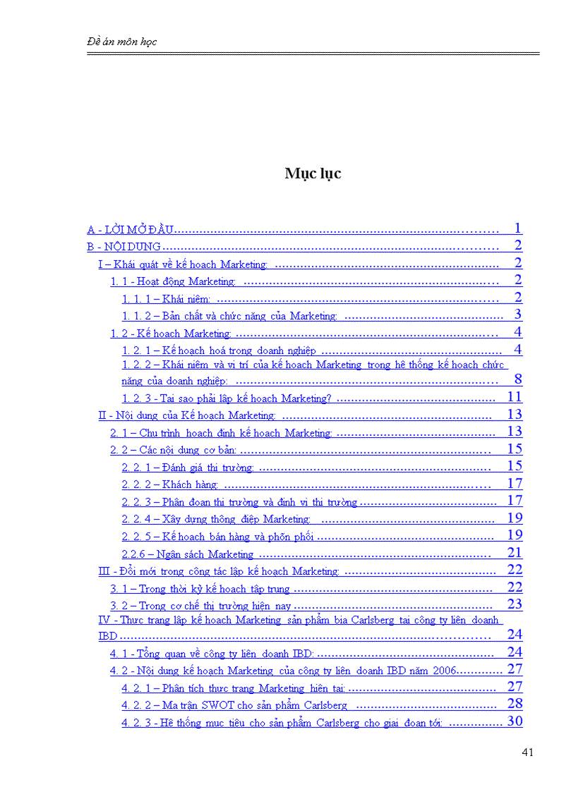 image for page Vai trò của kế hoạch Marketing trong hoạt động kinh doanh của doanh nghiệp trong nền kinh tế thị trường hiện nay, thực trạng và giải pháp nâng cao hiệu quả của công tác lập kế hoạch Marketing