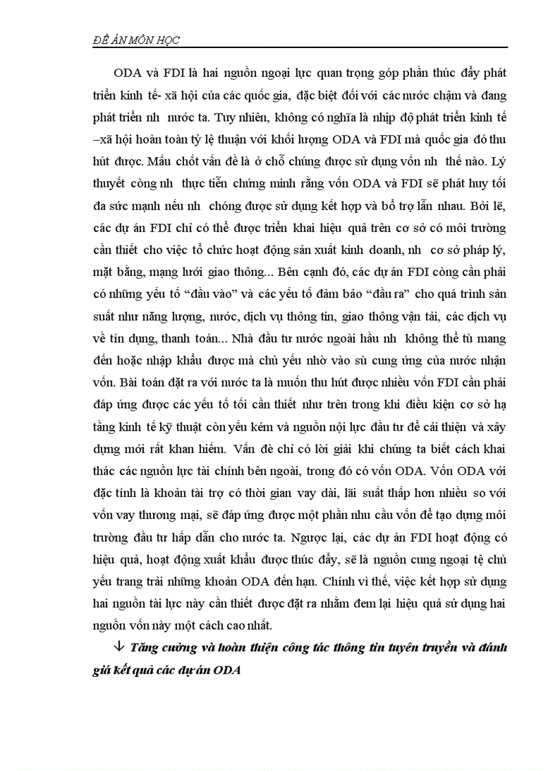 image for page Thực trạng thu hút và sử dụng nguồn vốn ODA ở nước ta