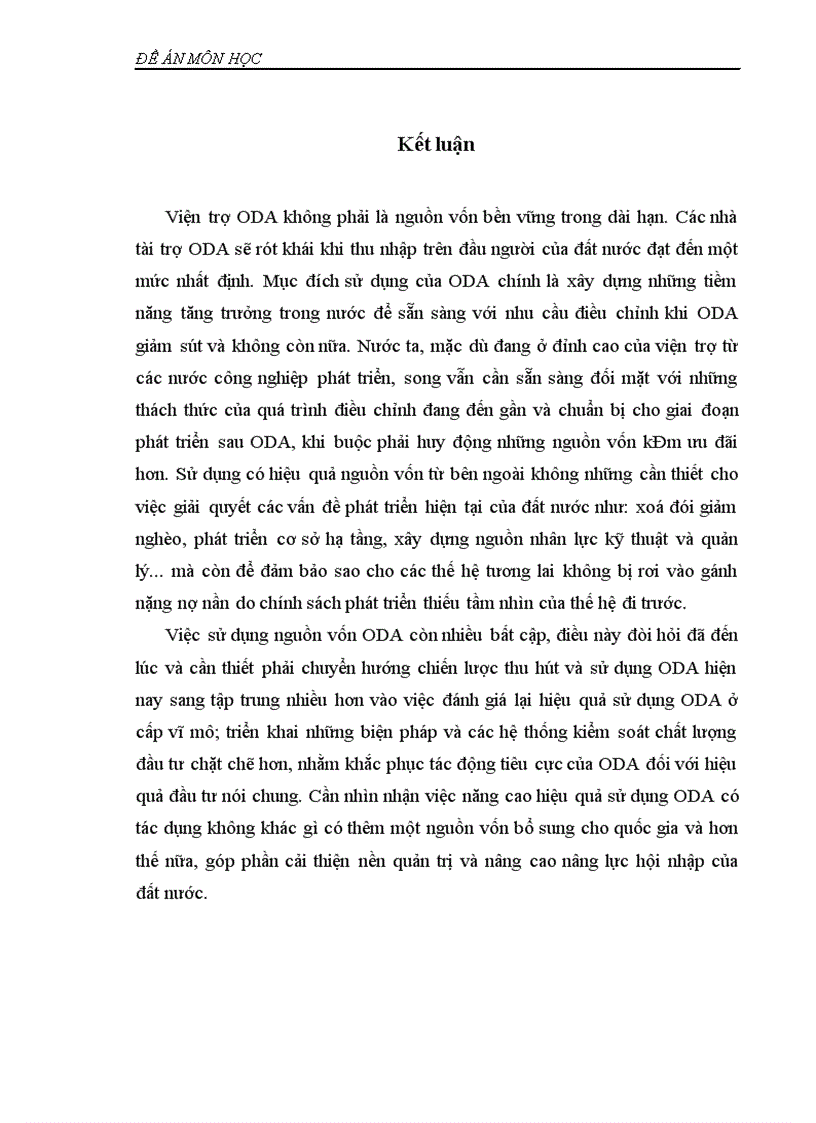 image for page Thực trạng thu hút và sử dụng nguồn vốn ODA ở nước ta