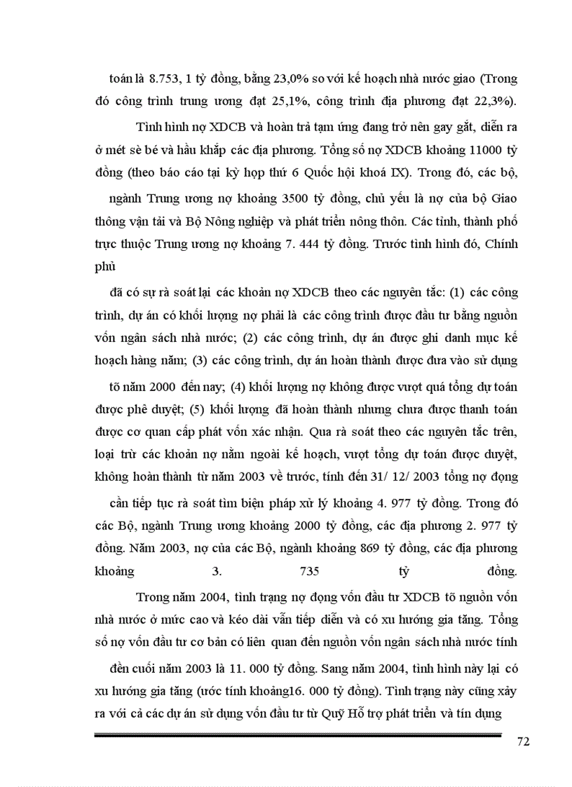 image for page Nghiên cứu một số giải pháp nhằm nâng cao hiệu quả sử dụng vốn đầu tư xây dựng cơ bản và nâng cao chất lượng các công trình