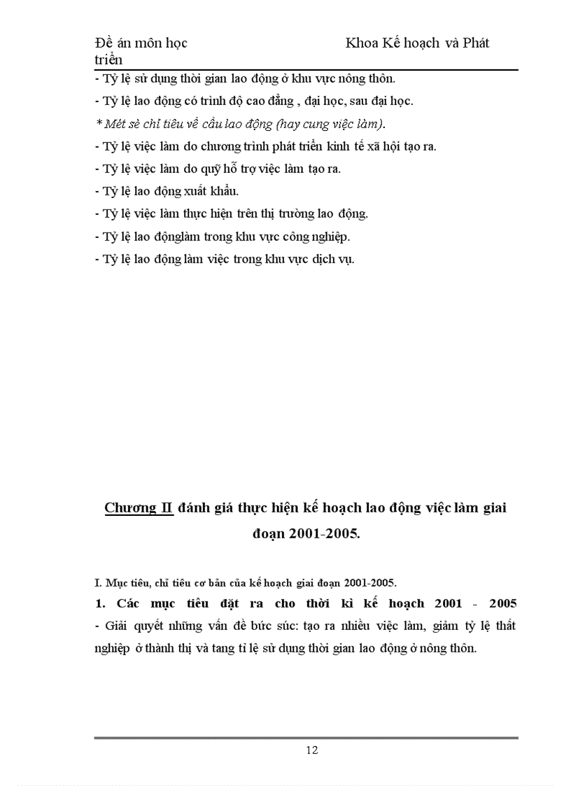 image for page Kế hoạch lao động