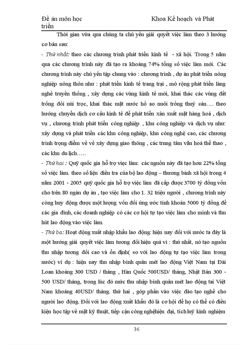 image for page Kế hoạch lao động