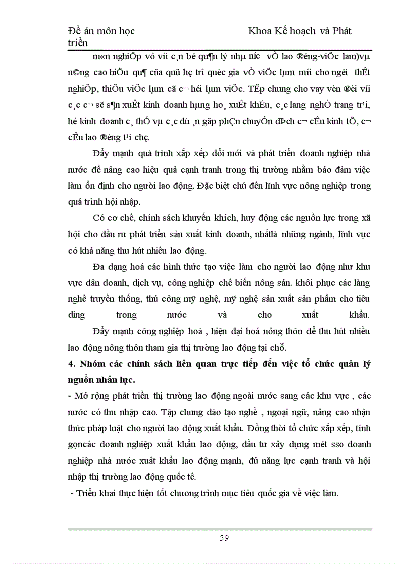 image for page Kế hoạch lao động